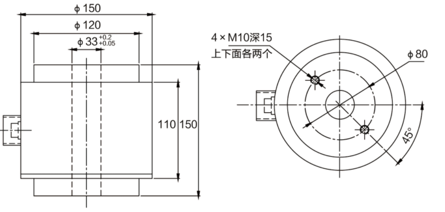 TQ-H10T柱式稱(chēng)重傳感器