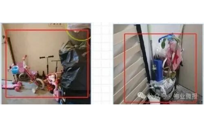 占用公區(qū)：鄰居不說是礙于情面，物業(yè)勸阻是職責(zé)所在，