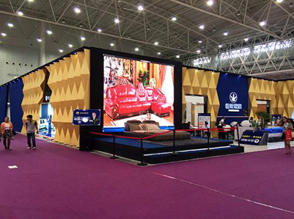 武漢首屆家具展佳葉展臺(tái)